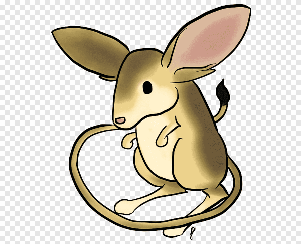 Тушканчик без фона