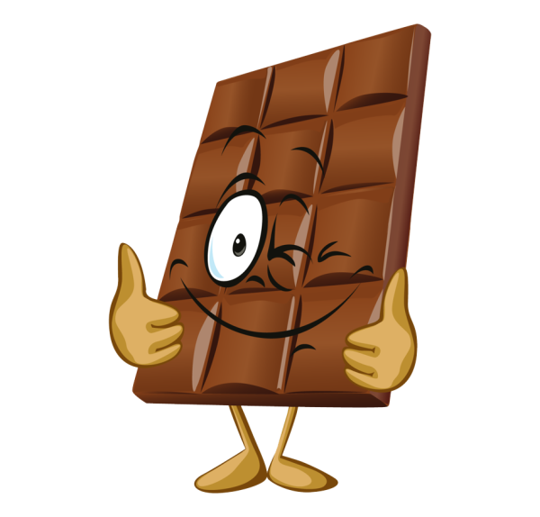 Мультяшная шоколадка