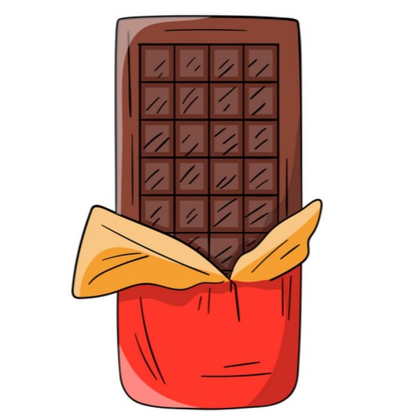 Шоколад раскраска