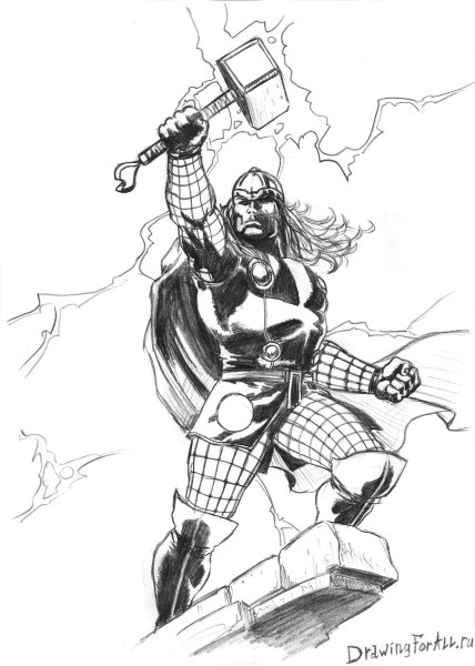 Рисунки тора для срисовки