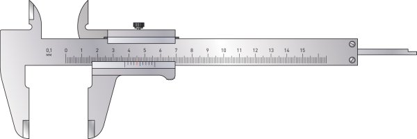 Штангенциркуль ШЦ-1 чертеж