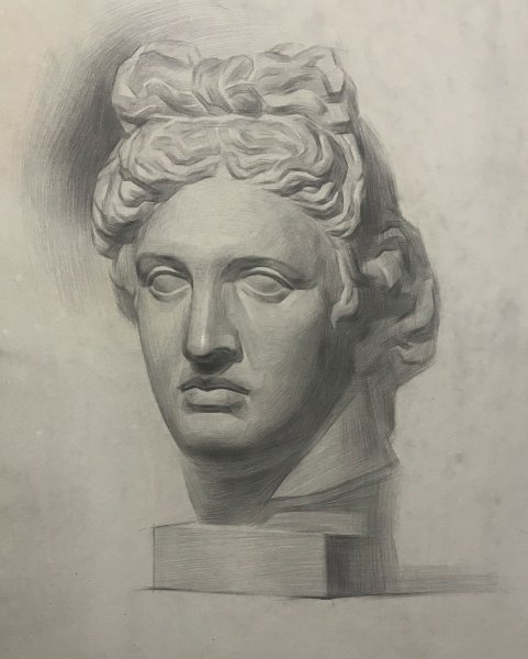 Гипсовая голова МАРХИ