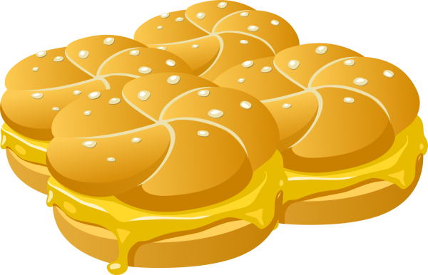 Мультяшные булочки