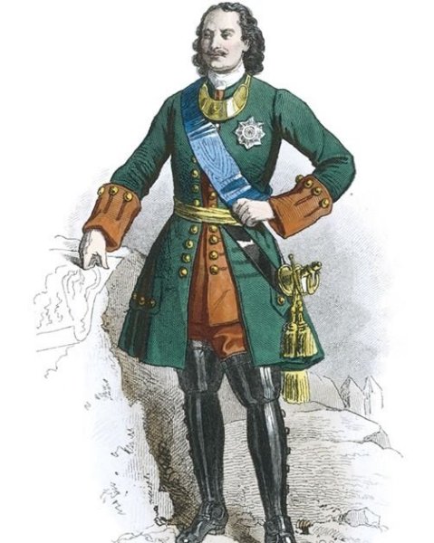 Пётр 1 портрет во весь рост