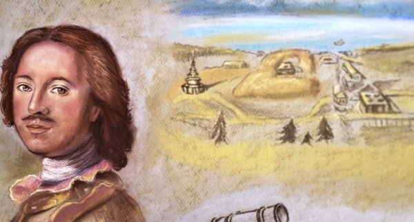 Рисунки на конкурс к 350 летию Петра 1