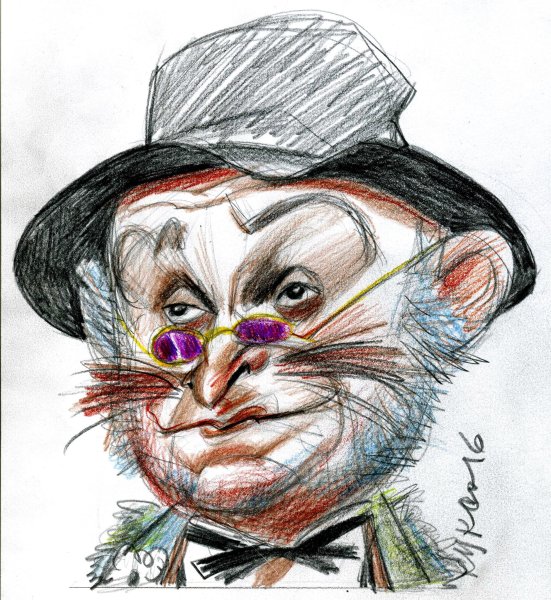 Анастасия Волочкова шарж