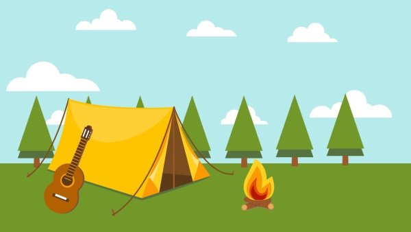 Поход иллюстрация