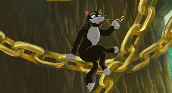 Кот учёный из Иван Царевич