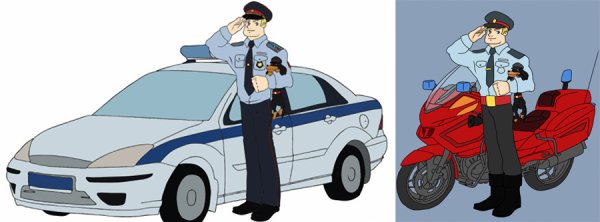 ДПС рисунок