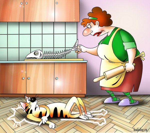 Юмористическая карикатура