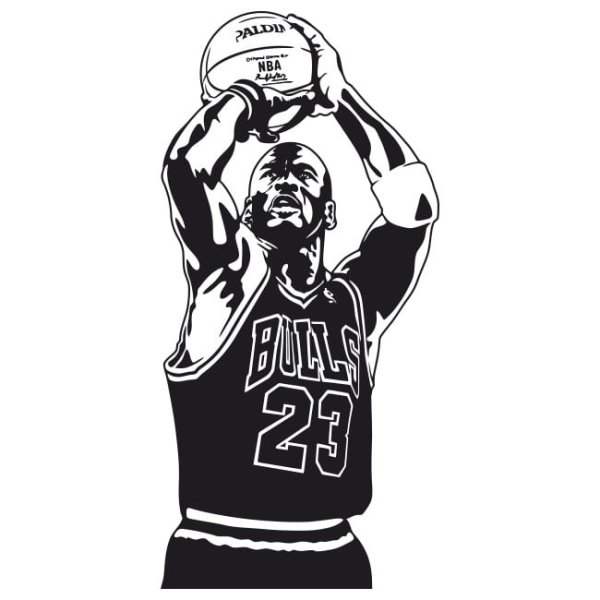 Логотип НБА Майкл Джордан
