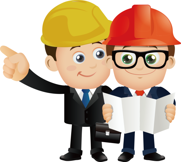 Инженер мультяшный