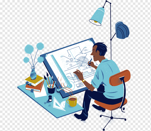 Инженер мультяшный