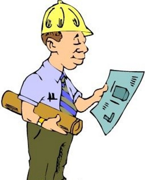 Инженер мультяшный