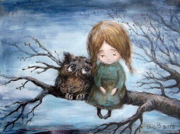 Грустные рисунки