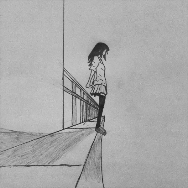 Грусть рисунок