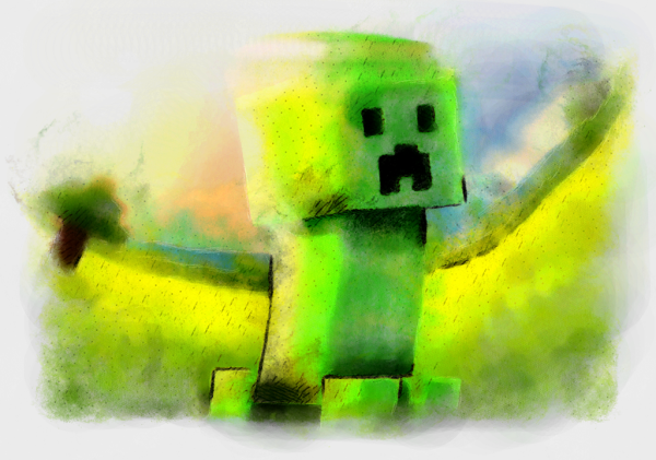 Лицо КРИПЕРА