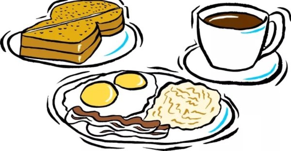 Завтрак мультяшный