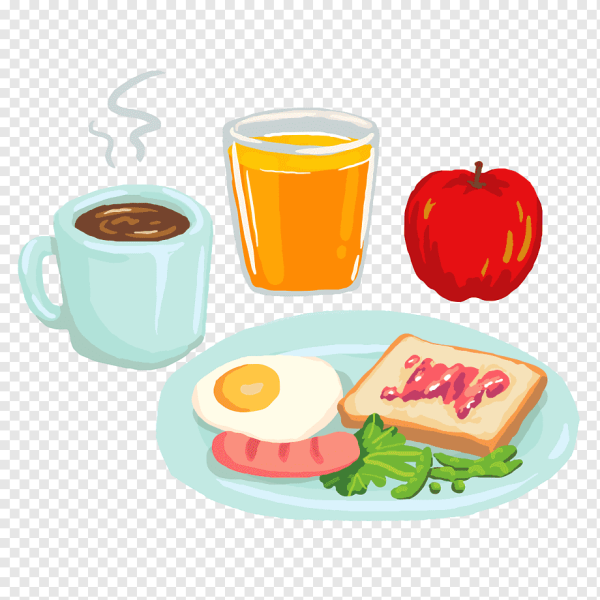 Нарисовать завтрак