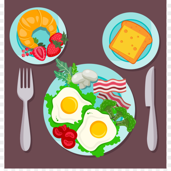 Завтрак мультяшный