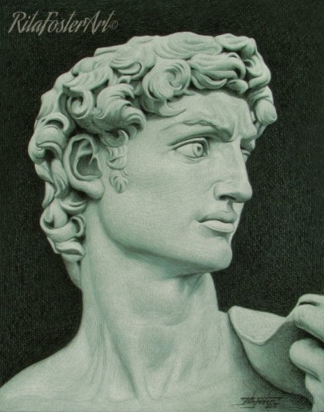 Голова Давида Академия художеств