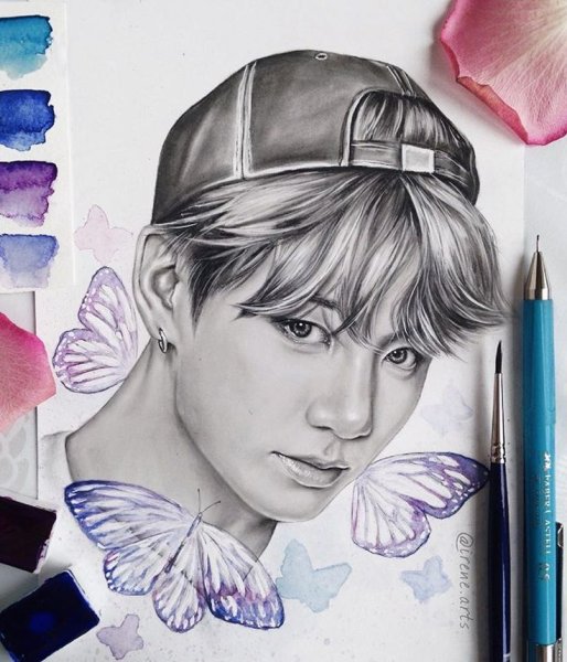 Портреты БТС Чимин