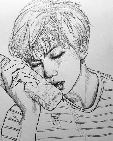 Шуга из БТС арт