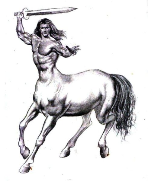 Кинтавор полу человек полу лошадь