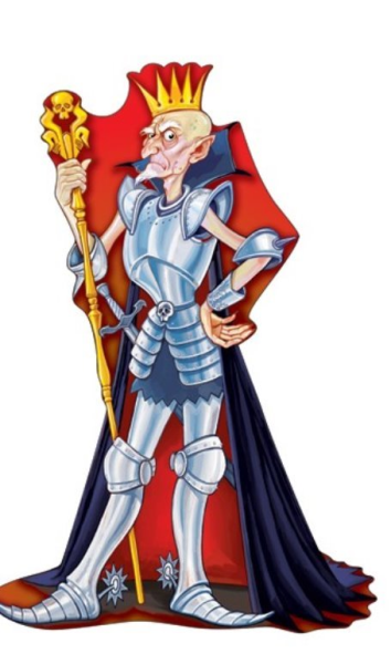 Кощей Бессмертный раскраска