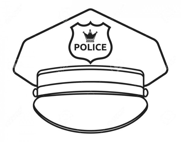 Военная кепка на прозрачном фоне