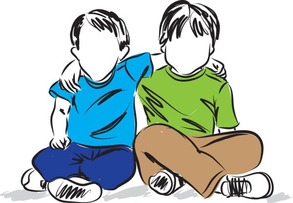 Брат рисунок