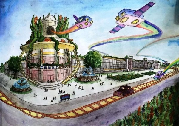 Город в будущем