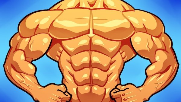 Трафареты бодибилдеров