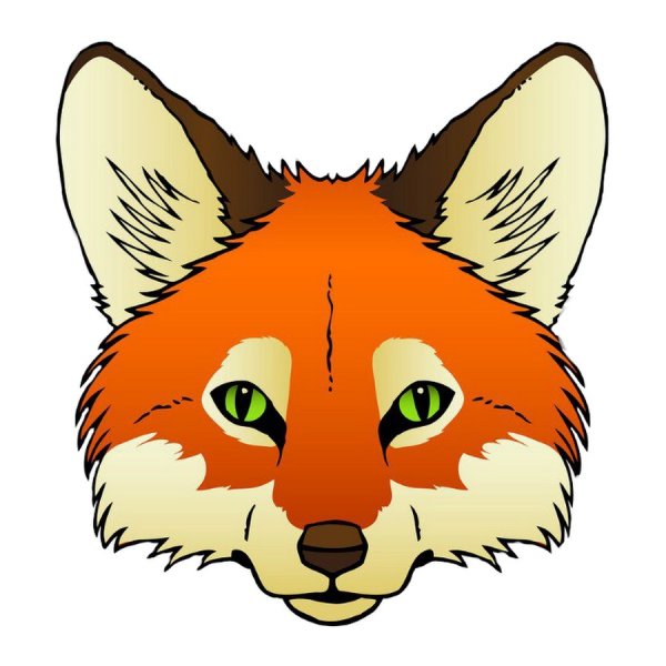 Мордочка лисы для маски