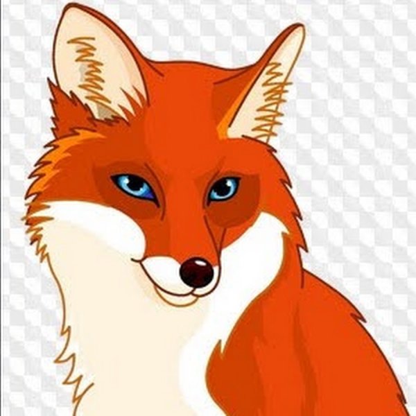 Голова лисы для детей