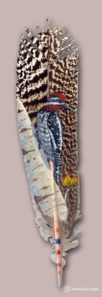 Дятел скетч