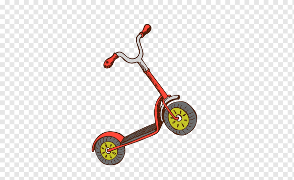 Самокат рисунок