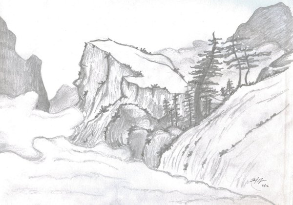 Дарьяльское ущелье Лермонтов