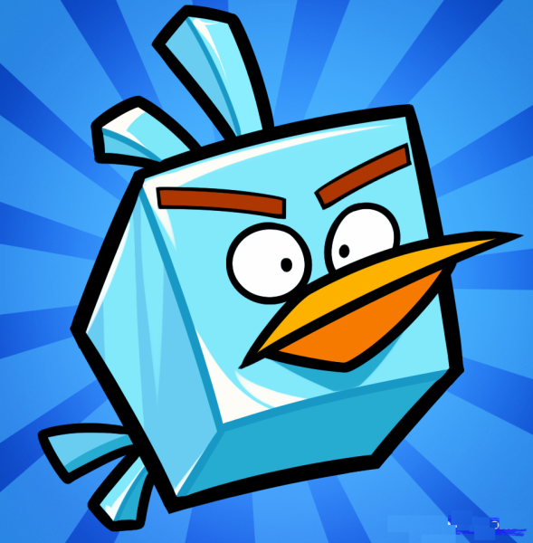 Энгри бёрдз Ледяная птица