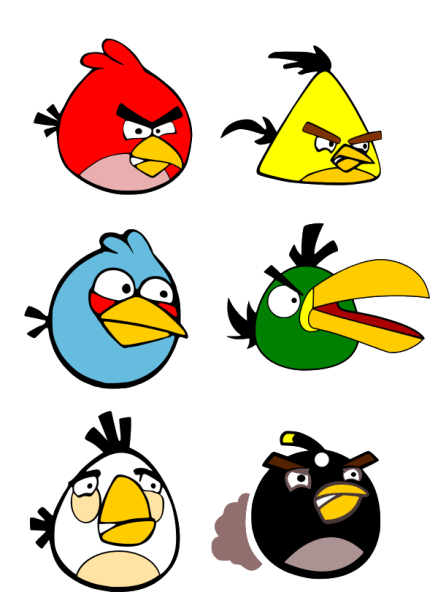 Энгри бердз злые птички