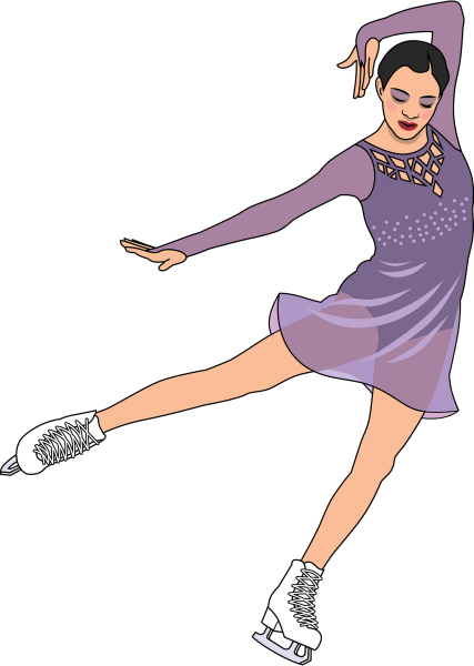 Мультяшные фигуристы