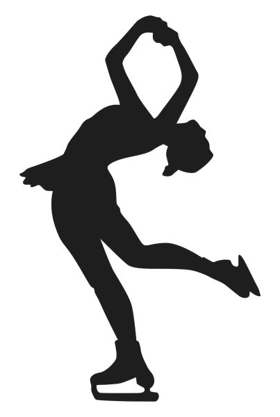 Фигурист силуэт