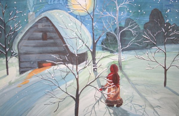 Баллада Светлана иллюстрации