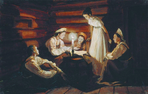 Баллада Светлана иллюстрации