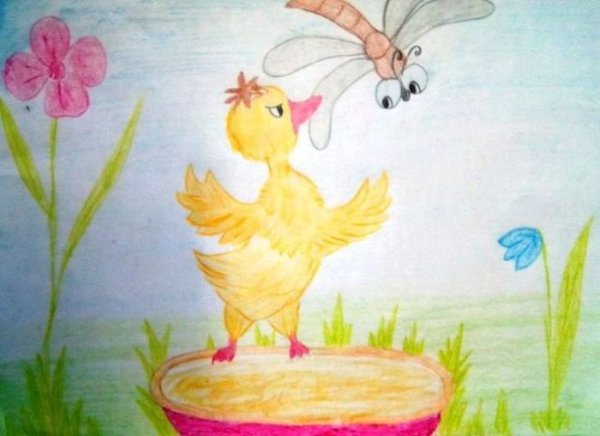 Храбрый утёнок Борис Житков иллюстрации