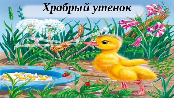 Житков б. "Храбрый утёнок"