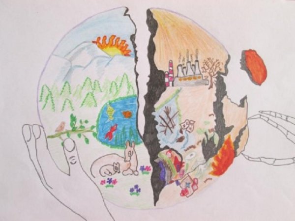 Береги свою планету рисунок