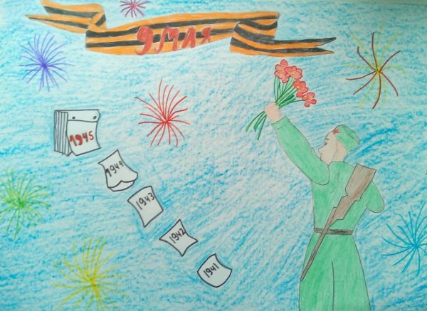 Рисунок на тему спасибо тебе солдат