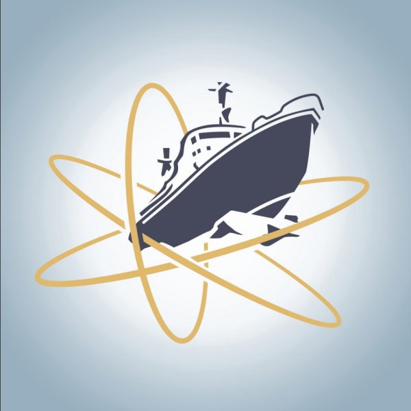 Атомный ледокол вектор