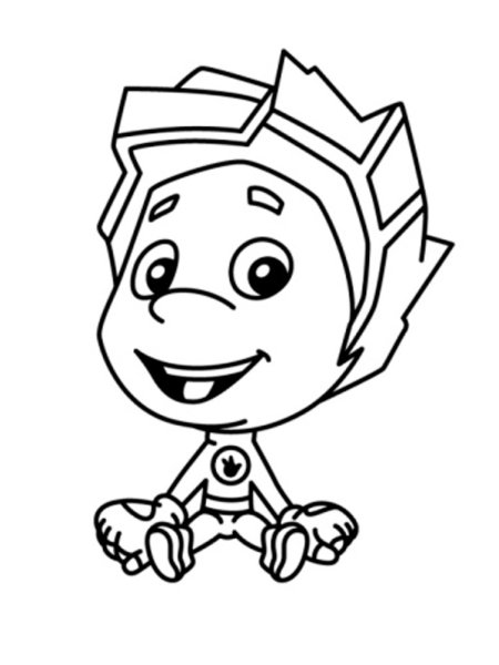 Раскраска Фиксики Симка